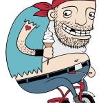 Image for Bikie on a Trikie